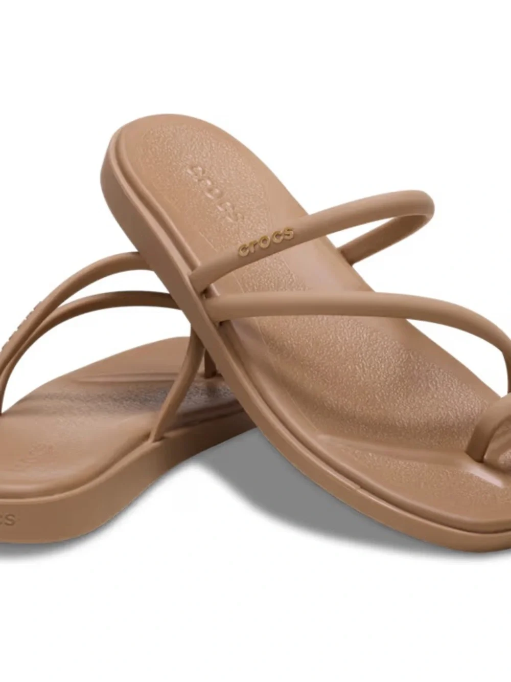 Crocs Women's Kadee Strappy Sandal - Tan